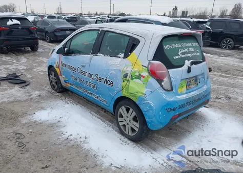2014 Chevrolet Spark Ls Auto z USA, uszkodzony, nr VIN KL8CB6S96EC486723